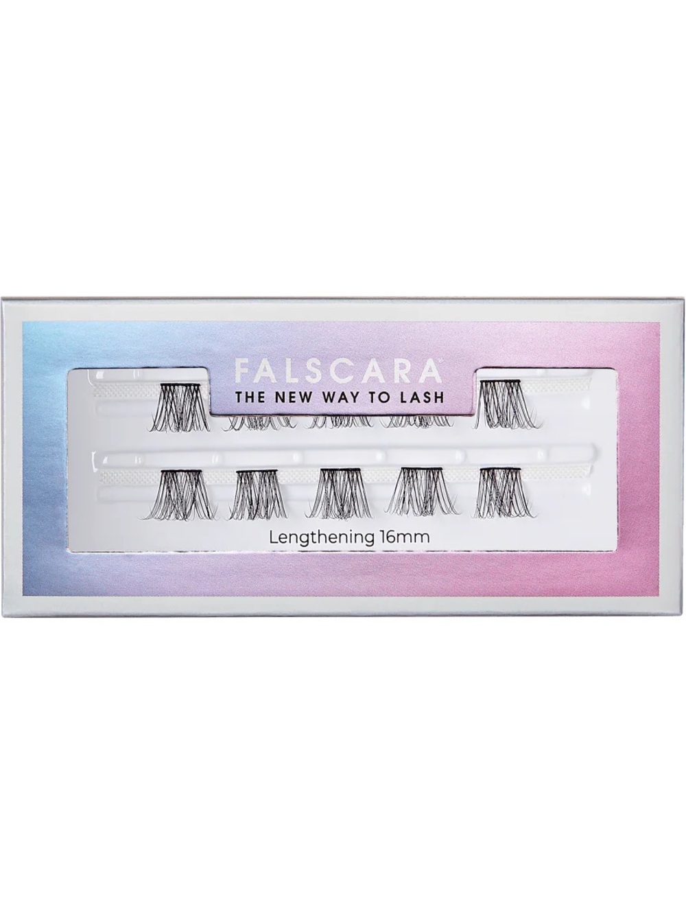 Falscara Lengthening 8mm Cluster Lashes - Black